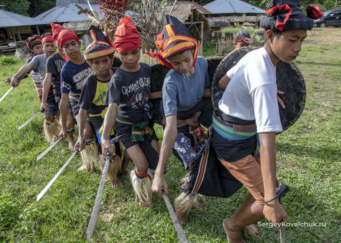 Woleka and Kataga Dances, West Sumba, Indonesia