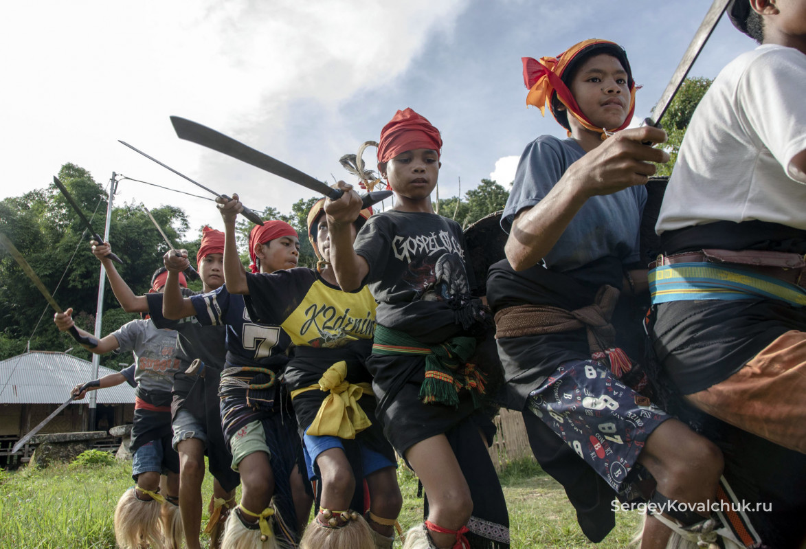 Woleka and Kataga Dances, West Sumba, Indonesia