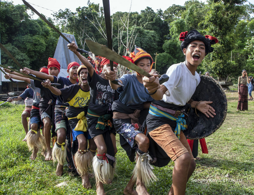 Woleka and Kataga Dances, West Sumba, Indonesia