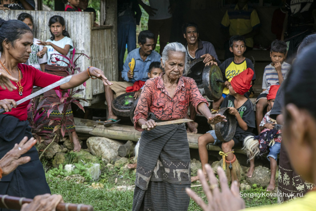 Woleka and Kataga Dances, West Sumba, Indonesia