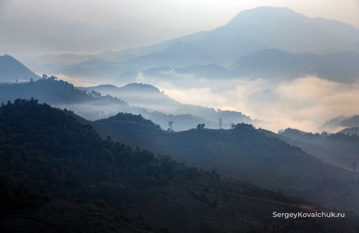 Laos. The northern Laos. The province Houaphan