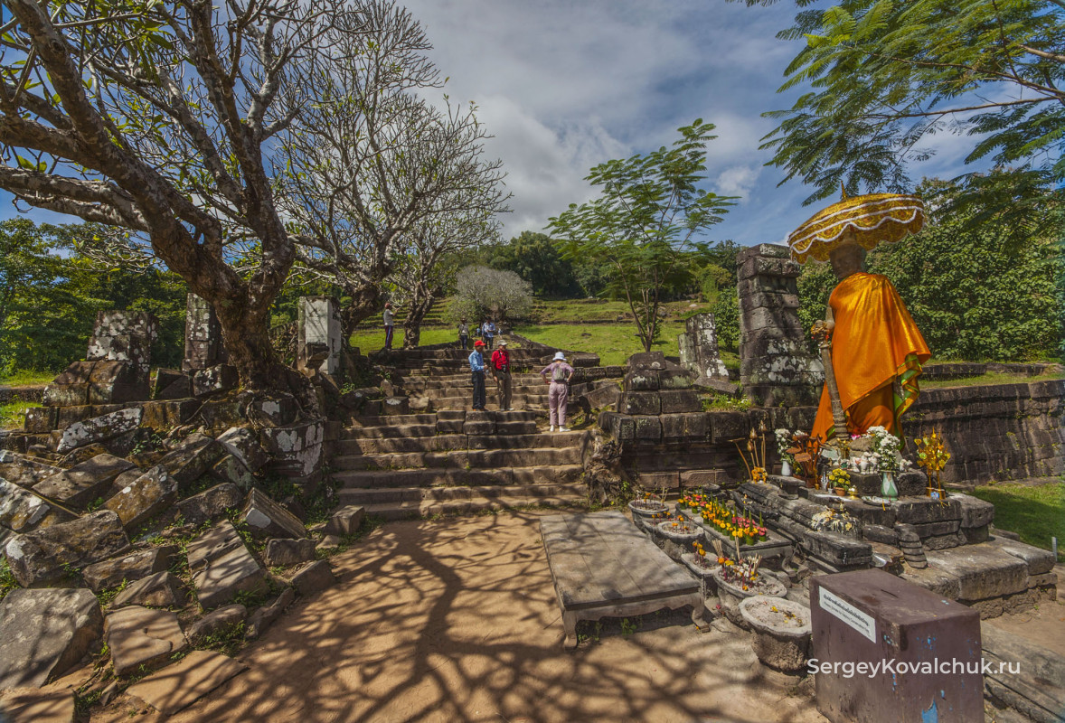 Laos. The Southern Laos. The province Champasak