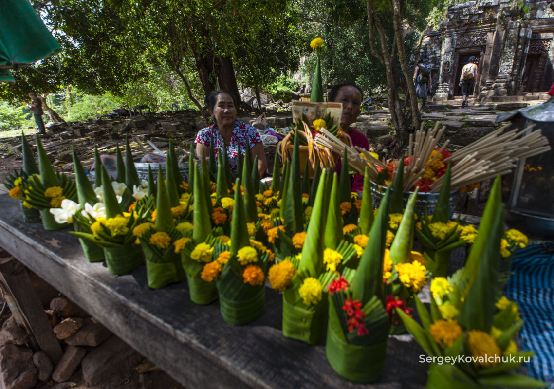 Laos. The Southern Laos. The province Champasak