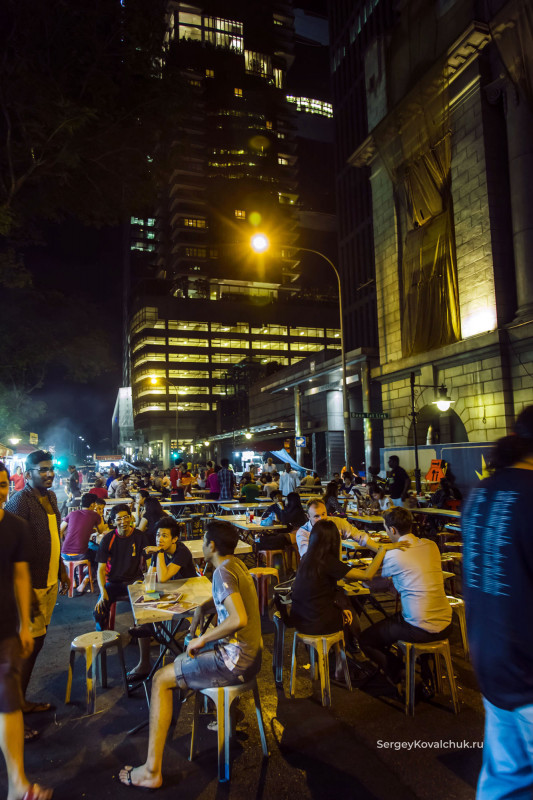 Lau Pa Sat. Marina Bay. Singapore