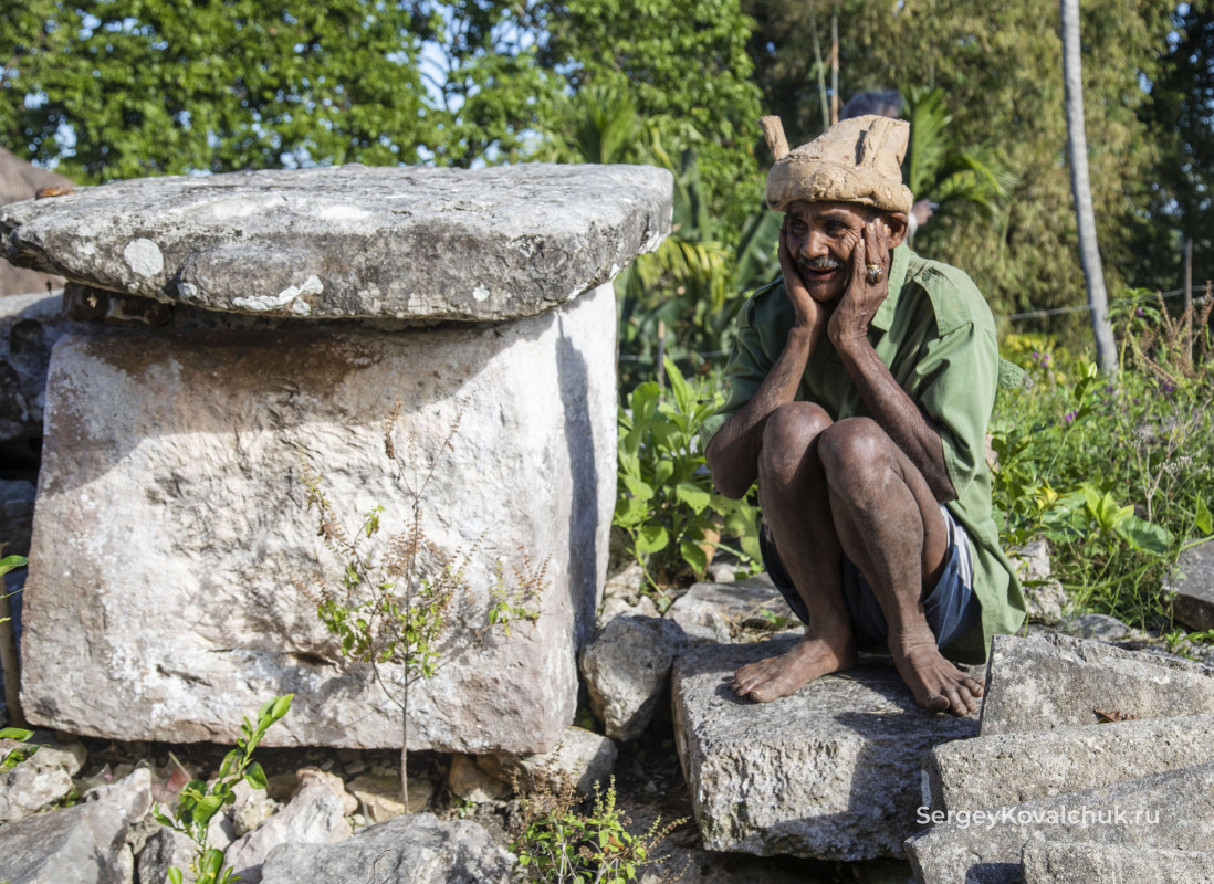 Funeral rites on the island of Sumba, East Indonesia